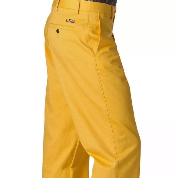 Dockers Game Day Classic Chinos, LSU Gold, 30 - Picture 1 of 6